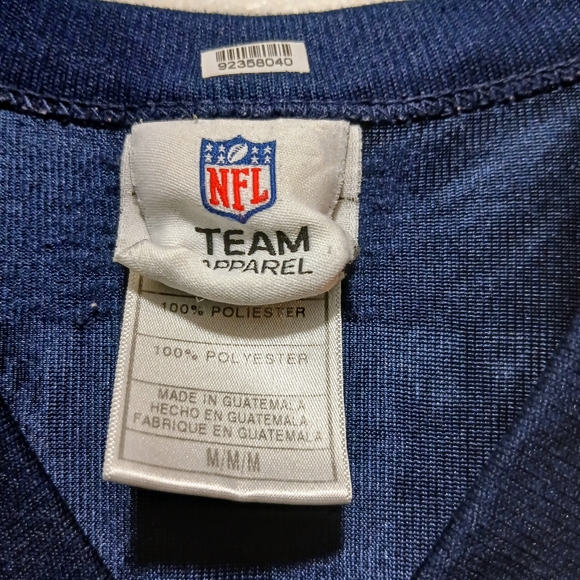 Dallas Cowboys Size M Blue & White #82 Jason Witten NFL Team Apparel Jersey - Picture 3 of 11